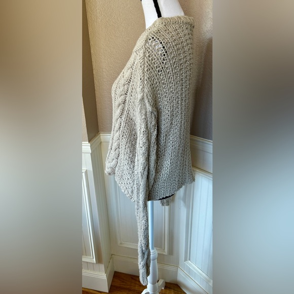 Free People - Cutting edge cable cropped sweater (NWOT) - Picture 4 of 8